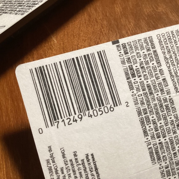 Loreal Paris Voluminous Original/Curved Mascara Bundle of 2 NEW - Picture 4 of 5